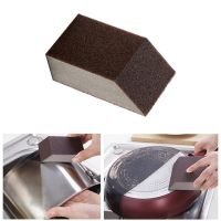 ☞ 1PC Alumina Emery Sponge Removing Rust Cleaning Brush Descaling Alumina Emery Clean Rub Kitchen Cleaner Tools Kitchen Cleaning