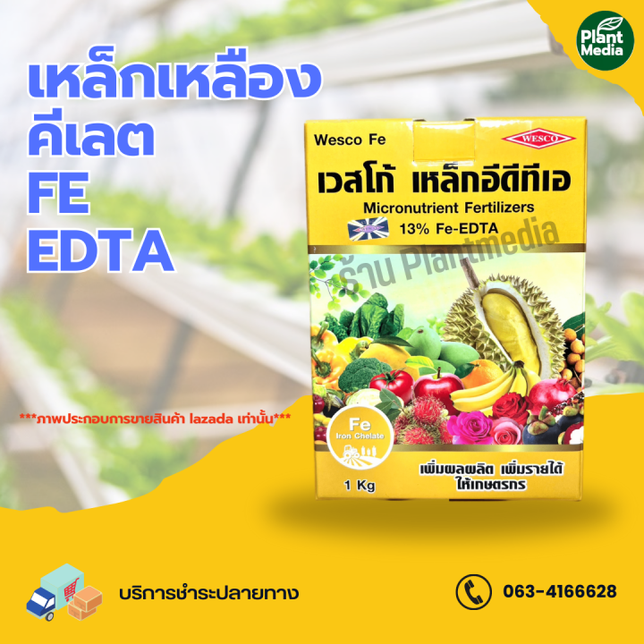 เหล็ก-คีเลต13-fe-edta-เหล็กเหลือง-เวสโก้-บรรจุ-1-กิโลกรัม