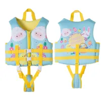 Childrens Vest Buoyancy Life Jacket Back Heart Snorkeling Learning Swimming Cute Sunscreen Rafting Vest Safety Life Jacket  Life Jackets