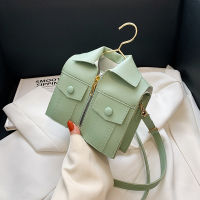 Personalized Small Bag  Summer New Three-dimensional Jacket Clothes Bag Fashionable Elegant Casual Crossbody Small Square Bag