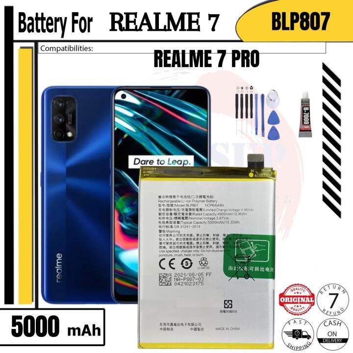 realme 7 pro mah battery