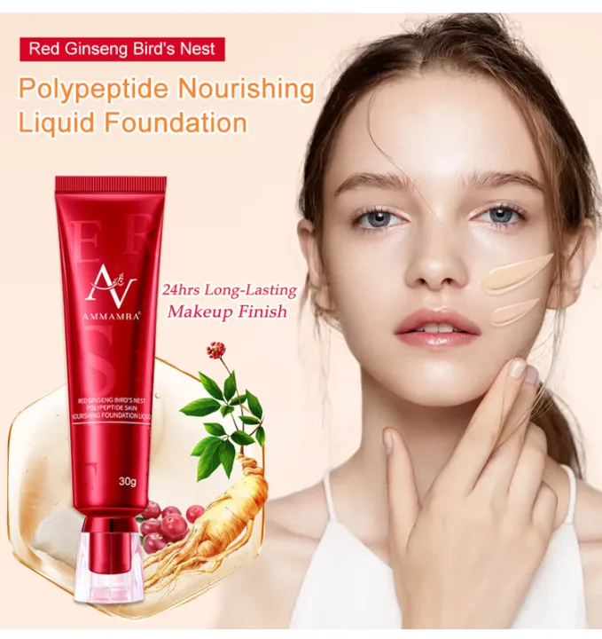 Super-life Red Bird's Nest Concealing and Moisturizing Foundation