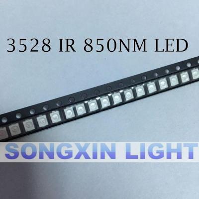 【CC】 50pcs  3528 SMD 850nm Infrared led diode Night Vision smt light 3.5x2.8x1.9mm