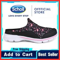 Scholl รองเท้าผู้หญิง Scholl รองเท้าผ้าใบรองเท้าผู้หญิง Scholl ผ้าใบรองเท้า Scholl Kasut Scholl Loafers Scholl ขนาดใหญ่ครึ่งรองเท้าแตะแบนฤดูร้อนรองเท้าแตะผู้ HOT ✲♧❣