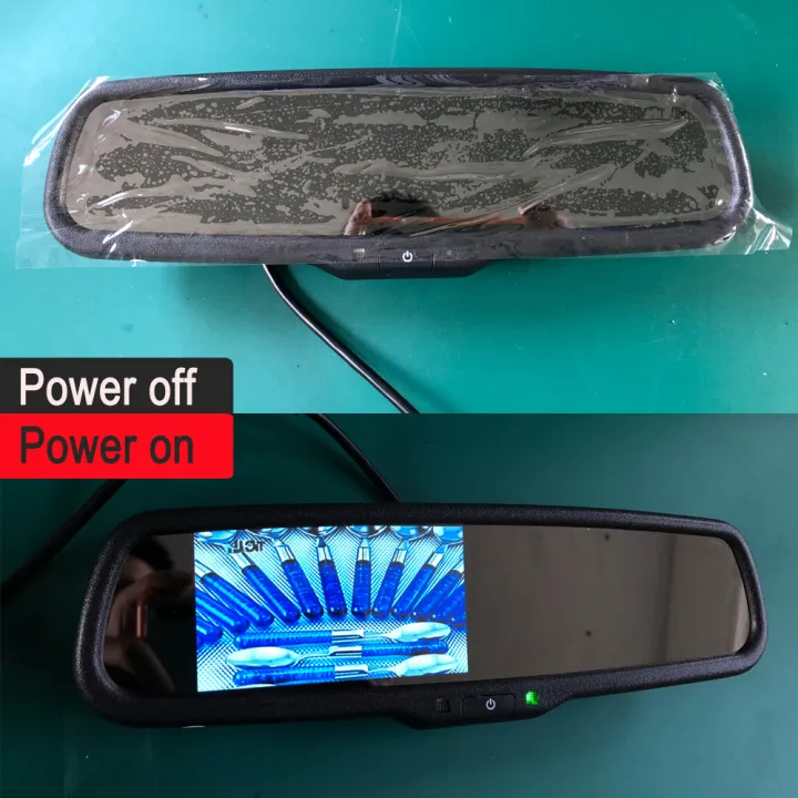 Mirror Screen Car Rear View Mirror Mount Camera Monitor Bracket Auto