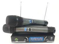 LXJไมโครโฟนไร้สาย/ไมค์ลอยคู่ UHF ประชุม ร้องเพลง พูด WIRELESSรุ่น LX-300