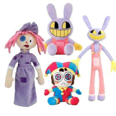 New The Amazing Digital Circus Plush Clown Ragatha Pomni Cartoon Jax ...