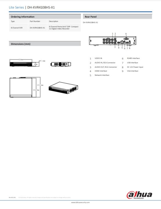 dahua-เครื่องบันทึกกล้องวงจรปิด-8ch-รุ่น-dh-xvr4108hs-x1