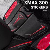 ♠ for Yamaha XMAX300 Accessories Fuel Tank Pad Motorcycle Frosted Non-Slip Stickers Paint Protection X-MAX300 XMAX 300 2023