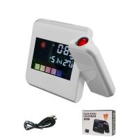 LED Digital Projection Alarm Clock Temperature Desk Time Date Display Projector Calendar Table Led Clock