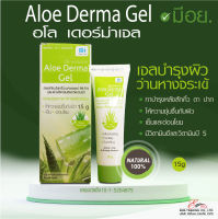 ??ส่งในไทย✨ เจลว่านหางจระเข้ Aloe Derma Gel (อโล เดอร์มา เจล) มีอย. 15g มีวิตามินอีและบี5 บำรุงผิวหลังสัก..ส่งไว