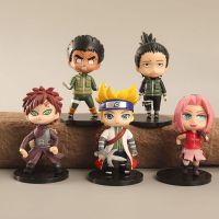 SDFSF โมเดลหุ่นร็อคลีตุ๊กตาของเล่นทำจาก PVC ของสะสม5ชิ้น/ชุด