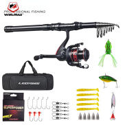 Winmax 1.8-2.7m Feeder Rod Combo Cần câu Carbon Spinning Kính thiên văn Bộ