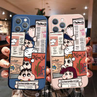 สำหรับ Samsung Galaxy A12 A31 A32 4G A52 A72 5G A11 A51 A20S น่ารักอะนิเมะ Crayon Shin-Chan อ่านเลนส์ป้องกันเลนส์สแควร์ Edge Full Len กรณีป้องกัน