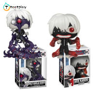 Tootplay Funko Pop โตเกียวปอบตุ๊กตาเครื่องประดับรูป Kaneki เคนรูปแบบของเล่นสำหรับแฟนๆสำนักงานตกแต่ง