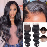 Beaudiva Body Wave 24 Inch Transparent Lace Closure 4x4 Lace Closure Remy Hair Body Wave Lace Closure in bulk