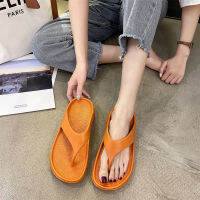 beauty shoes (สีดำ) รองเท้าแตะส้นลิ่มแบบหนาและพื้นนุ่มมีราคาถูกและคุ้มค่าสมกับราคา