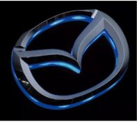 LOGO LED MAZDA BLUE (1652)