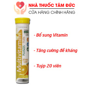 Viên sủi cam bổ sung vitamin C, B, PP, khoáng chất tăng đề kháng