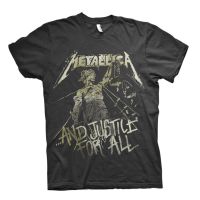 เสื้อยืด Metallica And Justice For All James Hetfield ชาย/หญิง