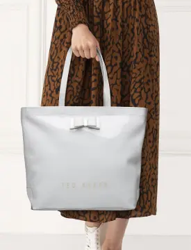 Ted Baker Nicon Large Icon Bow Tote in Orange