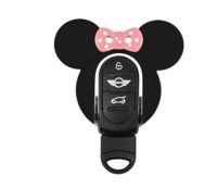 กรอบกุญแจแต่ง MINNIE Ver.3 PINK โบเล็กชมพู (รุ่น F)  [สำหรับ Gen3 NEW MINI รุ่น F54/F55/F56/F57/F60] [สินค้าพร้อมส่ง]