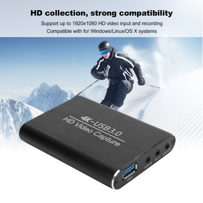 HD Video Acquisition Card USB3.0HDMI for OBS Recorder 4K 60Hz 1080P for Computer Laptop