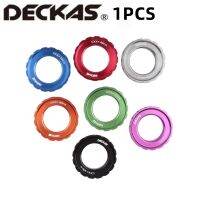 Deckas Center Lock Rotor For MTB Mountain Bicycle Middle Lock Cover Barrel Shaft Black Red Orange Green Blue Purple Grey 1PCS Other Bike parts