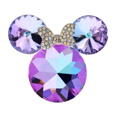 CINDY XIANG Shining Crystal Mouse Shape Brooches For Women Cute Animal Pin Bowknot Accessories 2 Colors Available High Quality