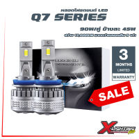 SALE !! Q7 Series หลอดไฟรถยนต์ LED 24000LM  สว่างกว่า 500% รับประกัน 3 เดือน H1 H7 HB4 HB3 H4