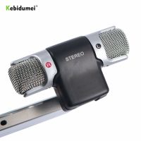 《Miss you electronic》ไมโครโฟน NewMini Microphone3.5mmStereo สำหรับเครื่องบันทึกแล็ปท็อปMicrophone Accessories