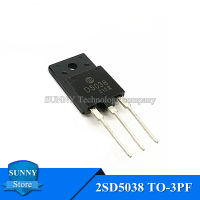 10Pcs 2SD5038 TO-3PF D5038 TO3PF ทรานซิสเตอร์พลังสูงใหม่