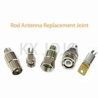 1pc SMA Male BNC/TV/F/Universal Head Plug Connector with Screw for Section Replacement Telescopic Antenna Aerial Control