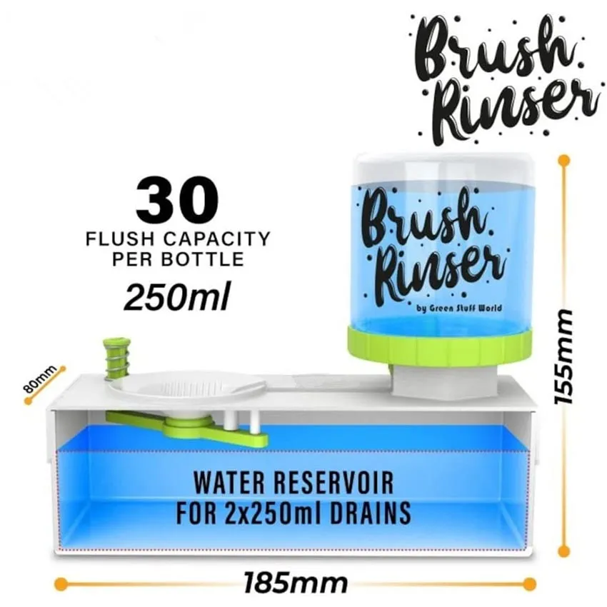 Paint Brush Cleaner Machine Fresh Water Cycle Rinser Paint Brush