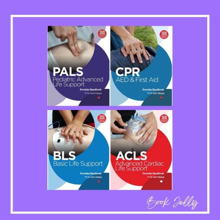 BUNDLE 2025 PALS ACLS CPR BLS Provider Handbook Lazada PH