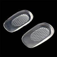 New Silicon Gel Insoles Back Pad Heel Cup for Calcaneal Pain Health Feet Care Support spur feet cushion silicone foot pads