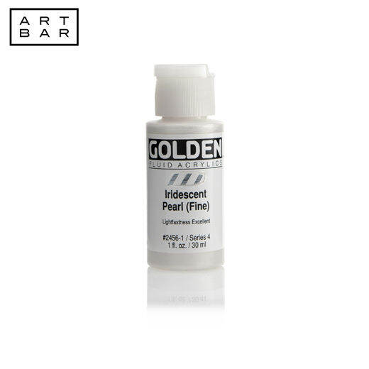 Golden Fluid Acrylic Iridescent Pearl (Fine) 00024561 (1 oz / 30 ml