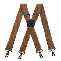 1ชิ้น3.5*120เซนติเมตรผู้ชายแขวนรูปตัว X จัดฟันข้าวโพดข้าวยืดกว้าง Suspenders สีดำตะขอหัวเข็มขัด4คลิปสายรัดชาย Jockstrap