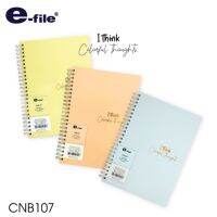 โปรโมชั่น E-file notebook CNB107 I สมุดโน้ต 80 แกรม 80 แผ่น มีรอยปรุสำหรับฉีก ราคาถูก สมุดโน๊ต สมุดเล่มเล็ก สมุดมีเส้น สมุดตาราง