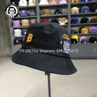 ☎♠⊙ Unisex NY Sun Hats Fashion Men Women bucket hat Tiger embroidery Solid Color Summer Beach Cap