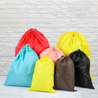 Colorful Waterproof Drawstring Shoes Underwear Travel Sport Storage Bags Nylon Bags Organizer Clothes PackingShoe Bags