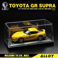 LEO 1:38 Scale Toyota GR 1:42 Benz G350d รถโลหะรุ่นโลหะผสมของเล่นรถหล่อสําหรับเด็ก,คอลเลกชันสําหรับเด็กของเล่นงานอดิเรกยานพาหนะของขวัญสําหรับวันเกิด【ฝาครอบฝุ่นอะคริลิค】