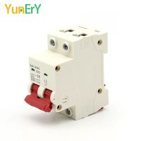 2P DC DZ47-63 400V 500V 1000V MCB Overload Protector DIN Rail Solar Circuit Breaker 6A 10A 16A 20A 25A 32A 40A 50A 63A Mini