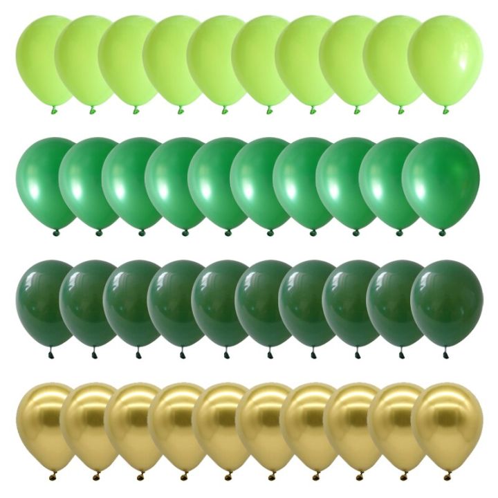 40pcs-marble-agate-green-metallic-gold-latex-balloons-jungle-safari-birthday-party-decoration-kid-toys-air-balls-condetti-ballon-balloons