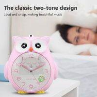 （HOT NEW） CuteAlarm นาฬิกาสำหรับเด็กนักเรียนเตียง Snooze ฟังก์ชั่นนาฬิกา Soft Night LightAlarm นาฬิกา Reloj Despertador