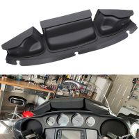 Windshield Bag Three Pocket Batwing Fairing Pouch for 2014-2022 Touring Glide, Street Glide Glide