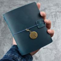 Travel Notebook R หนัง Journal DIY Handmade Vintage Planner Note Book แบบพกพา Sketchbook ครูโรงเรียนของขวัญ192 Pages