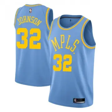 Los Angeles Lakers James Blue Jersey