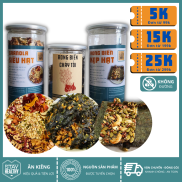 Combo Rong biển kẹp hạt 250gr + Granola siêu hạt 500gr + Rong biển cháy