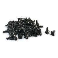 55Pcs สวิตช์ปุ่มกดสัมผัสชั่วขณะ6X6X11Mm 4-Pin SMD